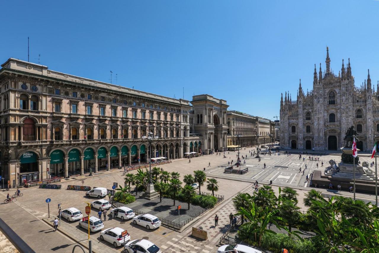 Duomo Cathedral View - Luxury Apartment Milan Luaran gambar