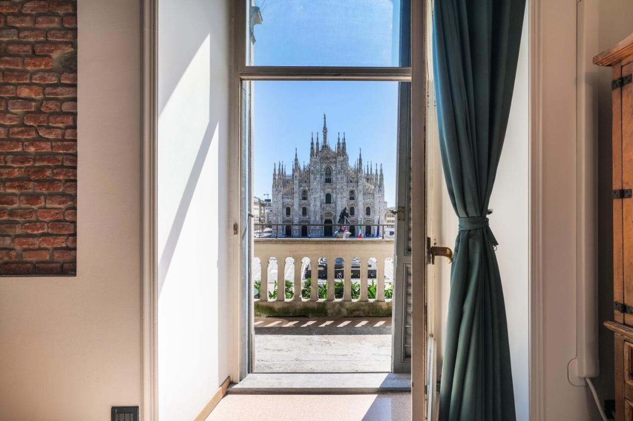 Duomo Cathedral View - Luxury Apartment Milan Luaran gambar