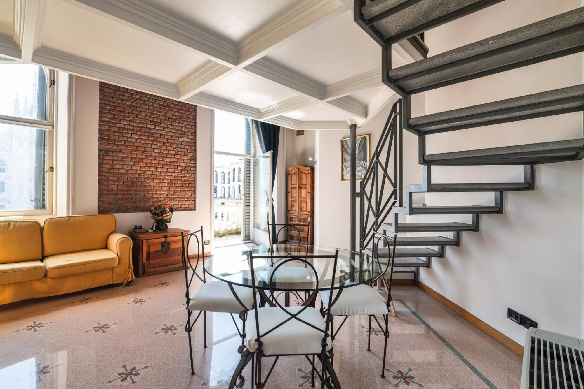 Duomo Cathedral View - Luxury Apartment Milan Luaran gambar