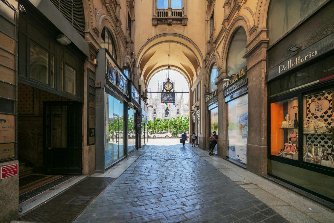 Duomo Cathedral View - Luxury Apartment Milan Luaran gambar